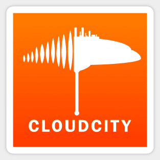 CloudCity Sticker